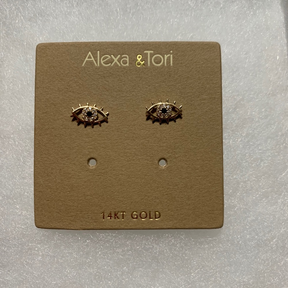 14 k gold earring